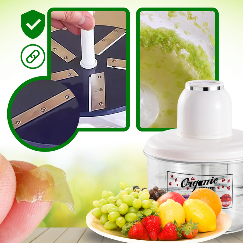 Éplucheur électrique de fruits à grappe