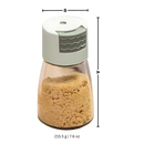 Salière et poivrière à poussoir précis