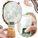 Salière et poivrière à poussoir précis