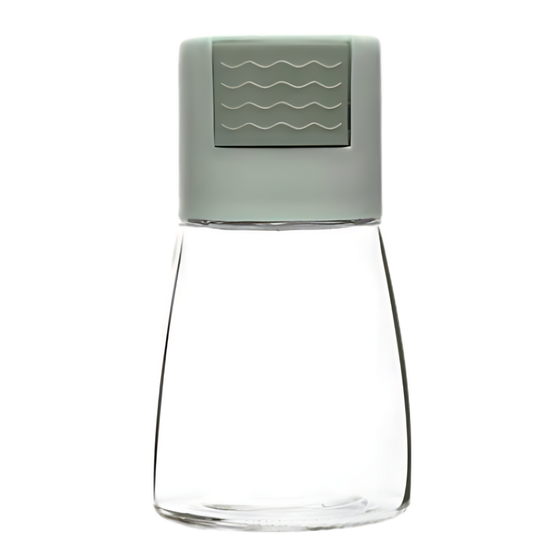 Salière et poivrière à poussoir précis