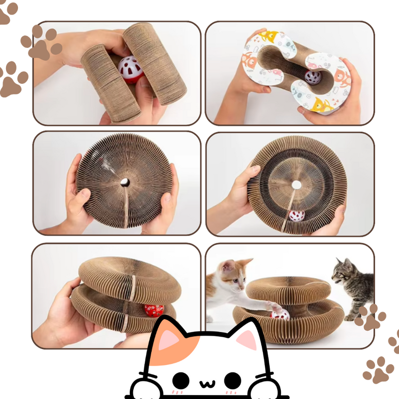 Griffoir anti-stress pour chat