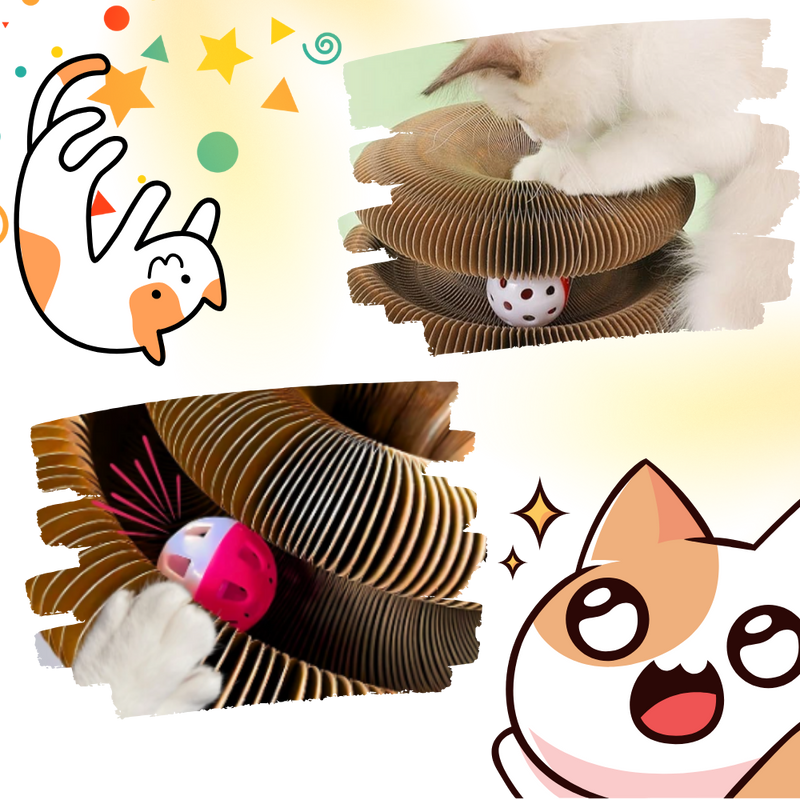 Griffoir anti-stress pour chat