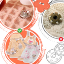 Pince pour boutons pression