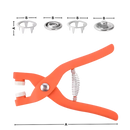 Pince pour boutons pression