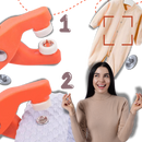 Pince pour boutons pression