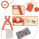 Pince pour boutons pression