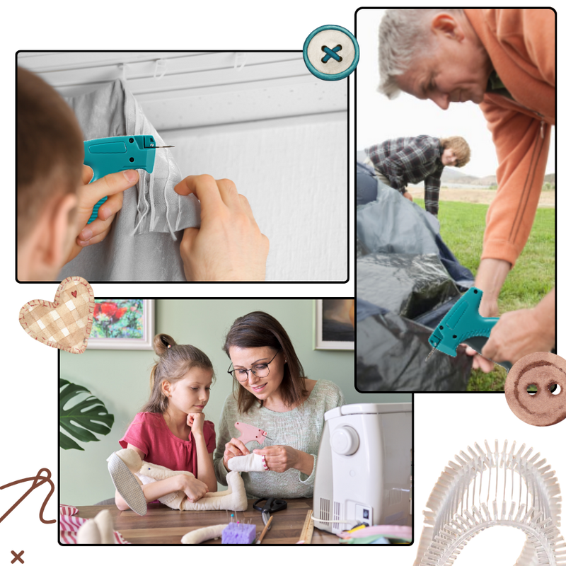 Pistolet à points de fixation rapide