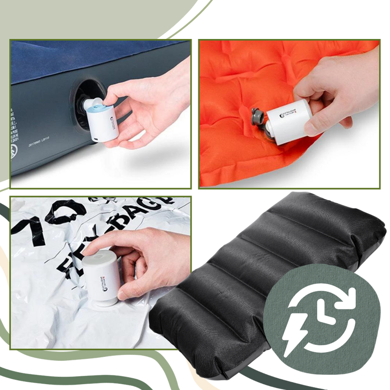 Mini Pompe à Air Rapide pour Gonfler et Dégonfler