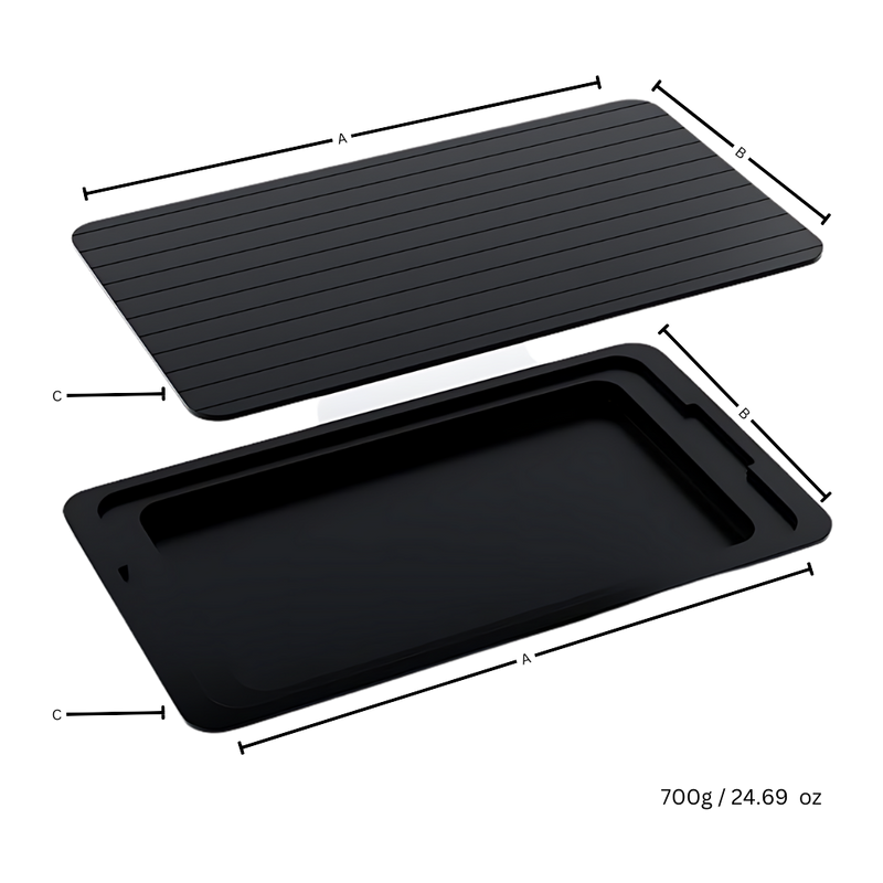 Plateau de décongélation rapide