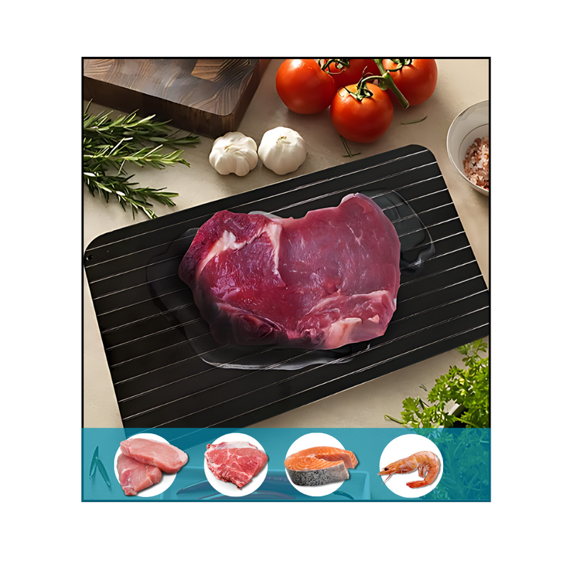 Plateau de décongélation rapide