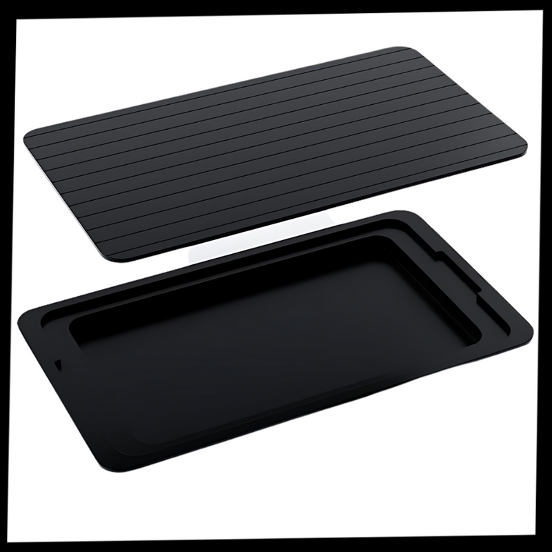 Plateau de décongélation rapide