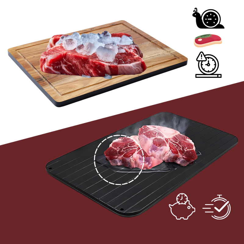 Plateau de décongélation rapide