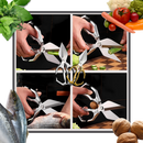 Ciseaux de cuisine ultra-tranchants