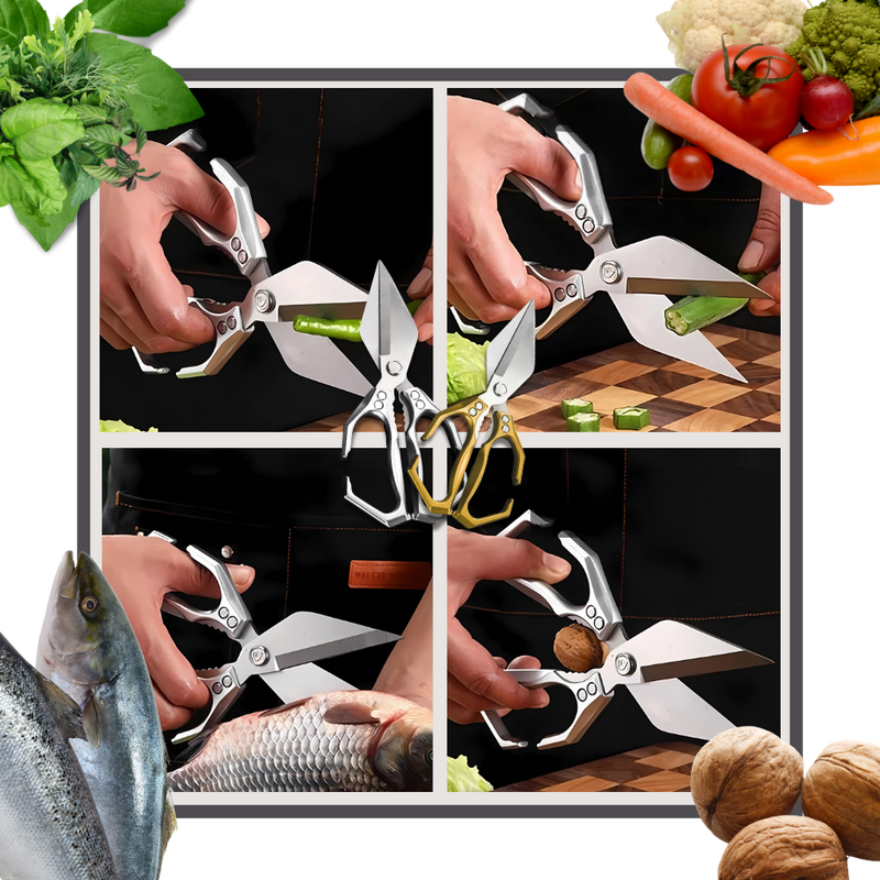 Ciseaux de cuisine ultra-tranchants