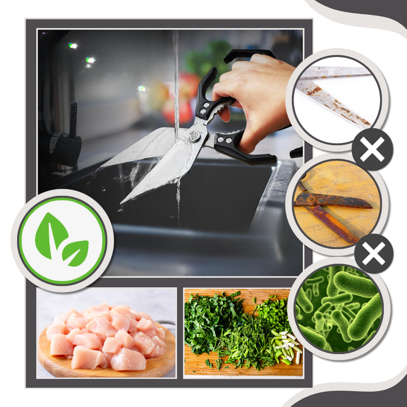 Ciseaux de cuisine ultra-tranchants