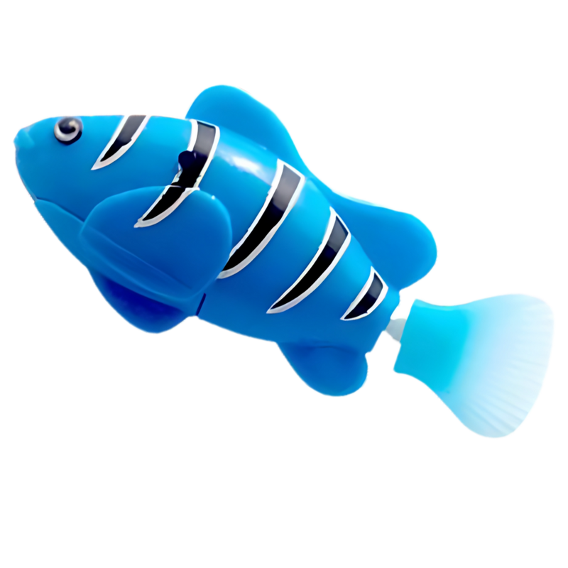 Jouet poisson nageur interactif