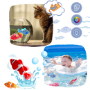 Jouet poisson nageur interactif