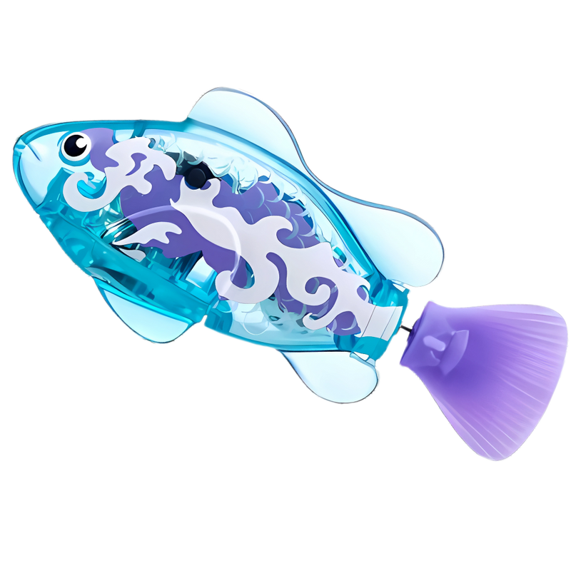 Jouet poisson nageur interactif