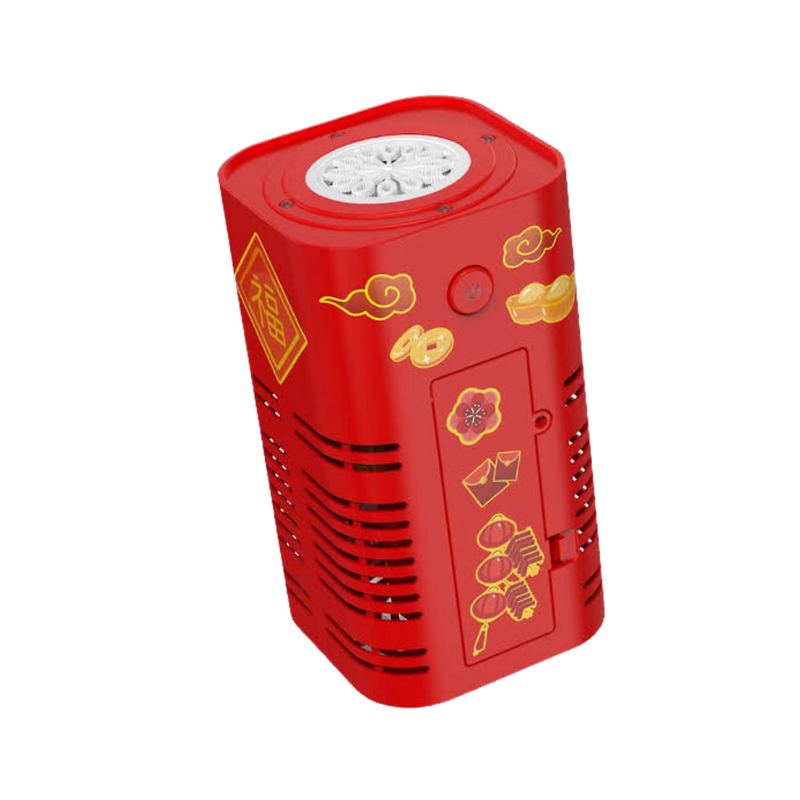 Machine à bulles type feu d'artifice rechargeable