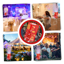 Machine à bulles type feu d'artifice rechargeable