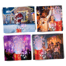 Machine à bulles type feu d'artifice rechargeable