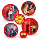 Machine à bulles type feu d'artifice rechargeable