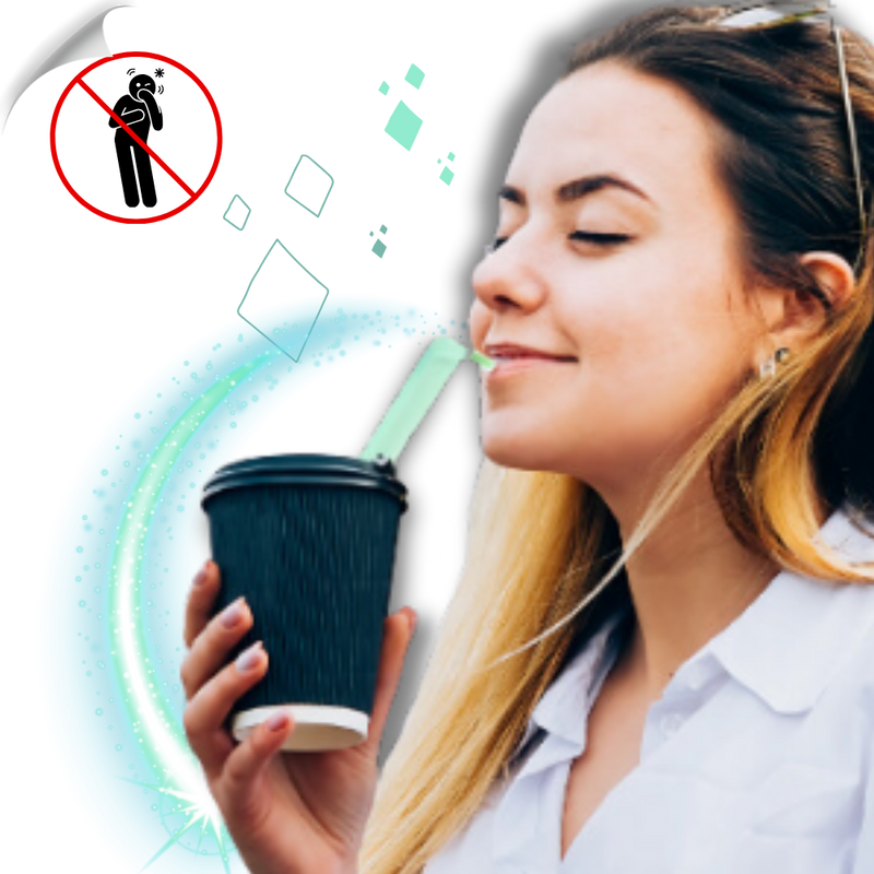 Paille anti-hoquet réutilisable HiccAway