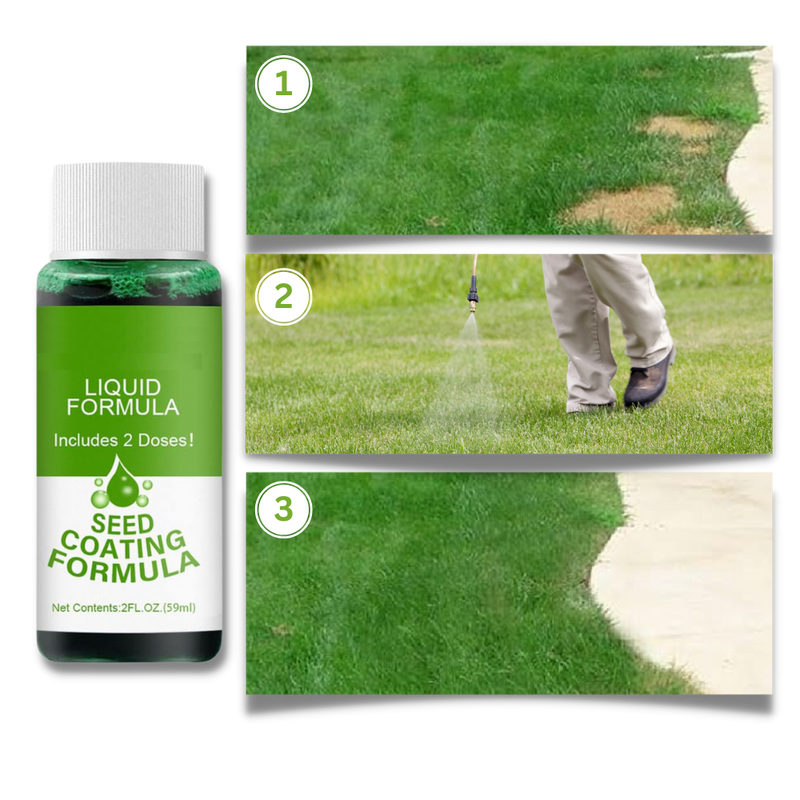 Spray revitalisant pour gazon