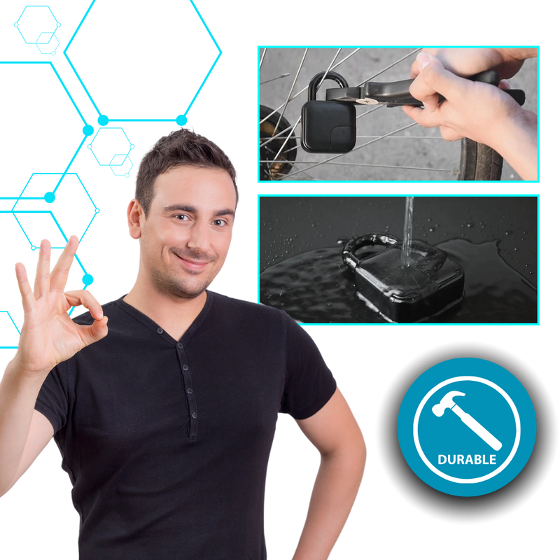 Serrure intelligente résistante à empreinte digitale