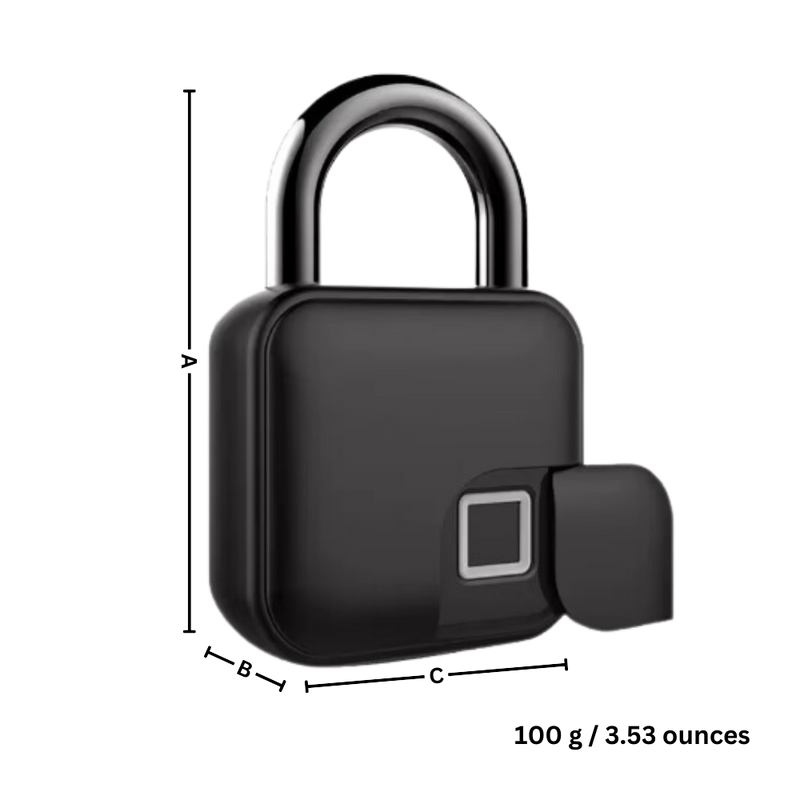 Serrure intelligente résistante à empreinte digitale