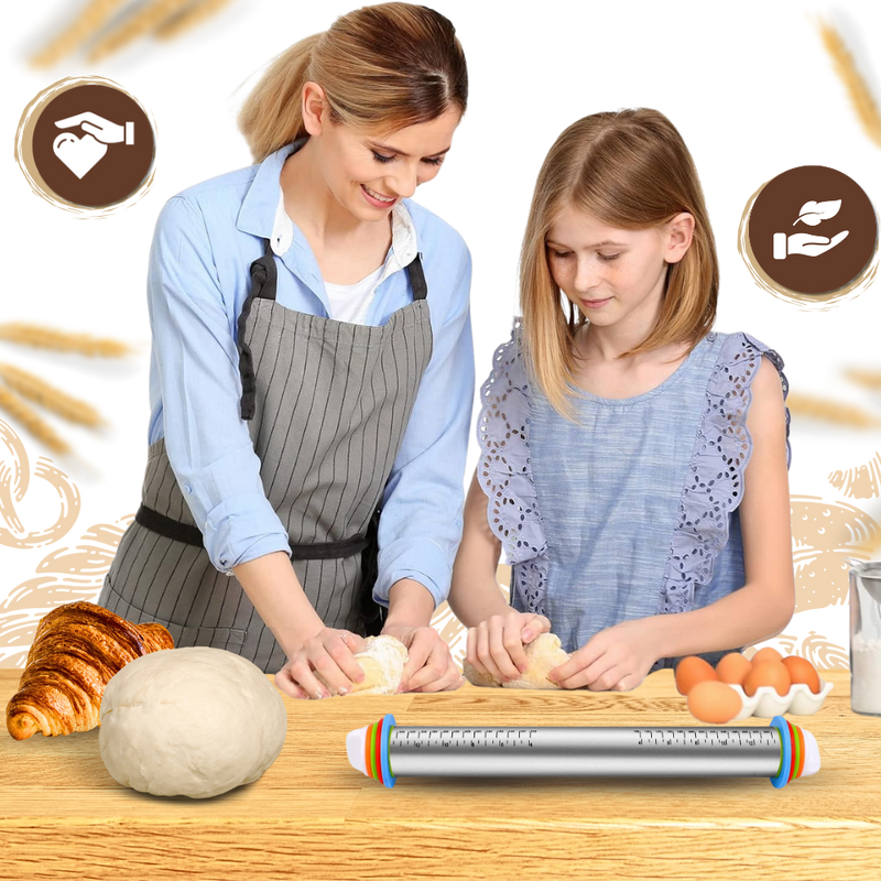 Rouleau à Pâtisserie Ajustable