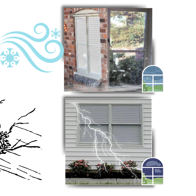 Stores unidirectionnels à précision de sécurité