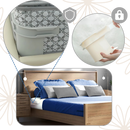 Clips pour drap housse