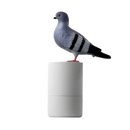 Distributeur de savon automatique en forme de pigeon