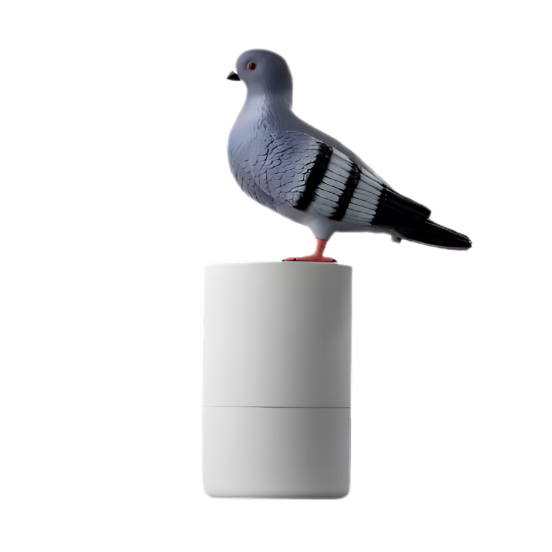 Distributeur de savon automatique en forme de pigeon