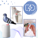 Distributeur de savon automatique en forme de pigeon