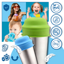 Couvercle anti-déversement en silicone