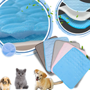 Tapis rafraîchissant en soie pour animaux de compagnie