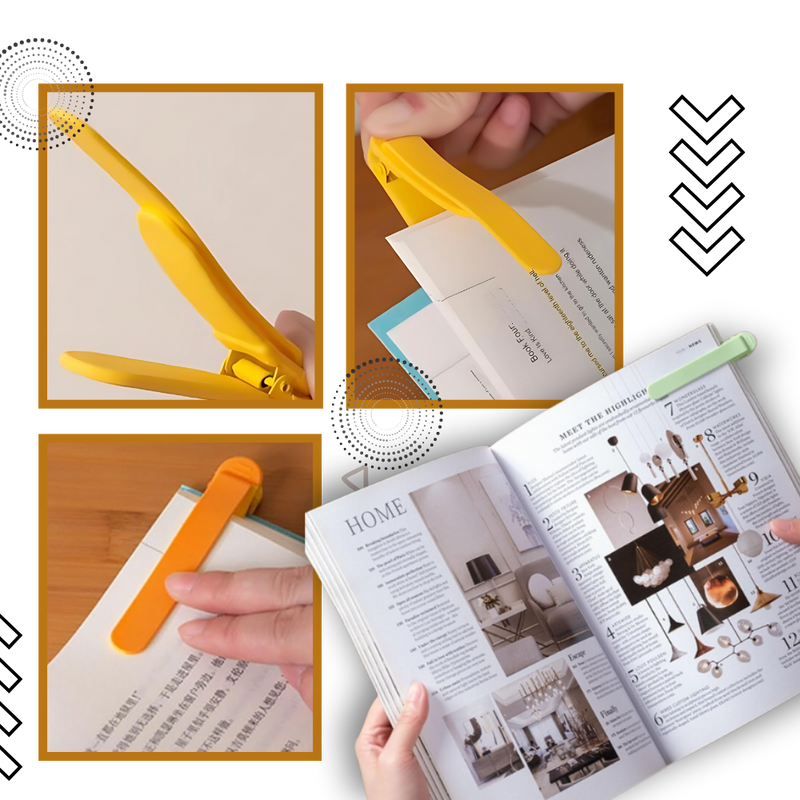 Marque-pages intelligent en silicone