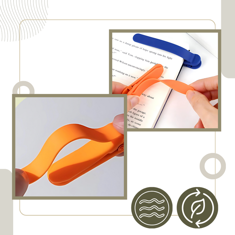 Marque-pages intelligent en silicone