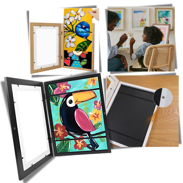 Cadres Lil Davinci à finition lisse