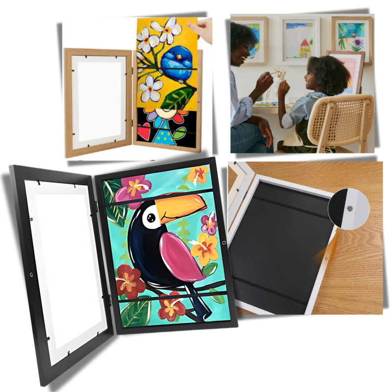 Cadres Lil Davinci à finition lisse