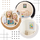 Cadres Lil Davinci à finition lisse