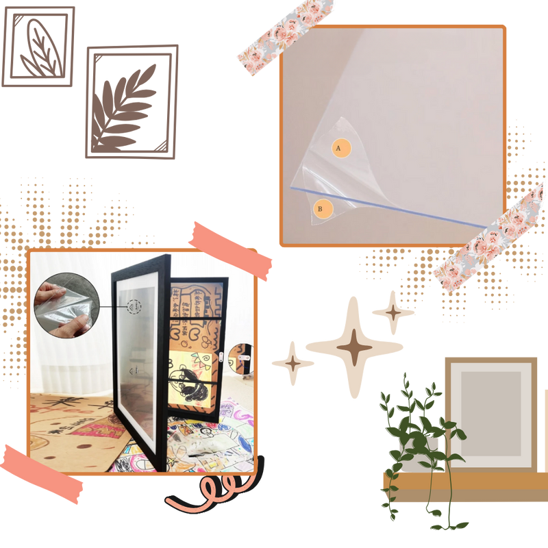 Cadres Lil Davinci à finition lisse