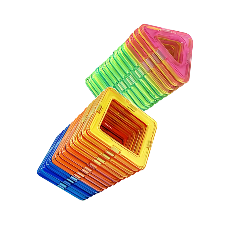 Jeu Blocs De Constructions Magnétiques
