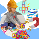 Jeu Blocs De Constructions Magnétiques