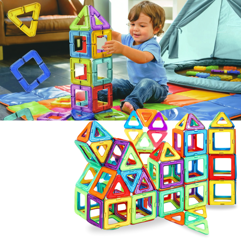 Jeu Blocs De Constructions Magnétiques