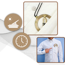 Cadran solaire de poche de précision