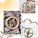 Cadran solaire de poche de précision