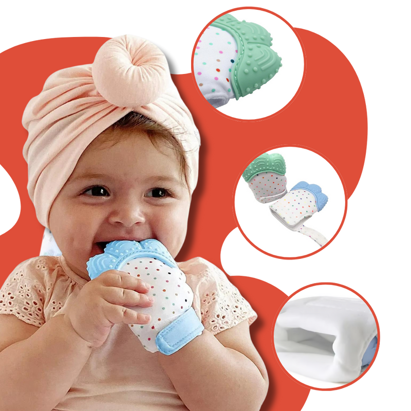 Gant de dentition apaisant